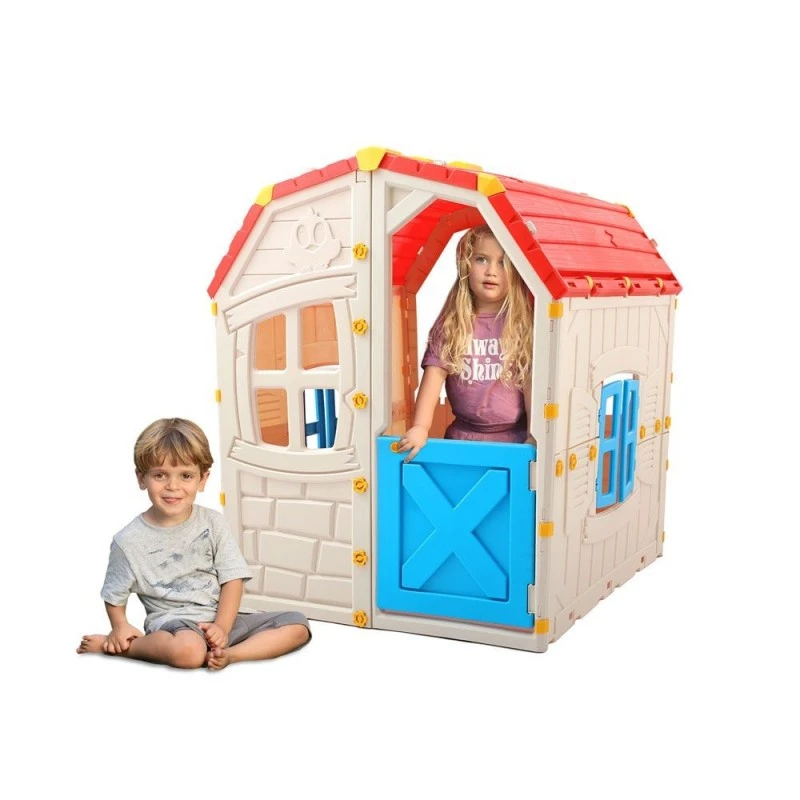 Градинска къща сгъваема Happy RAM, 106 x 88 x 103 cm, 2+ години